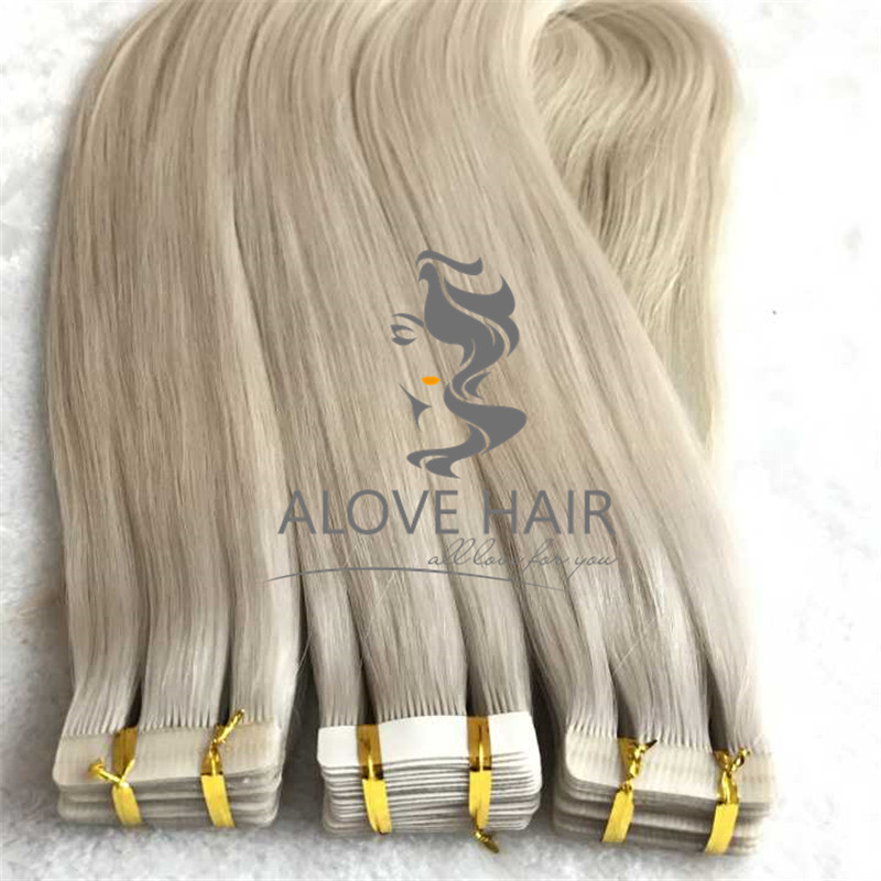 Best cuticle intact tape in hair extensions for thin hair 