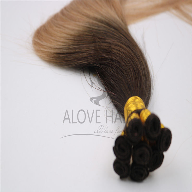 Best ombre hand tied wefts