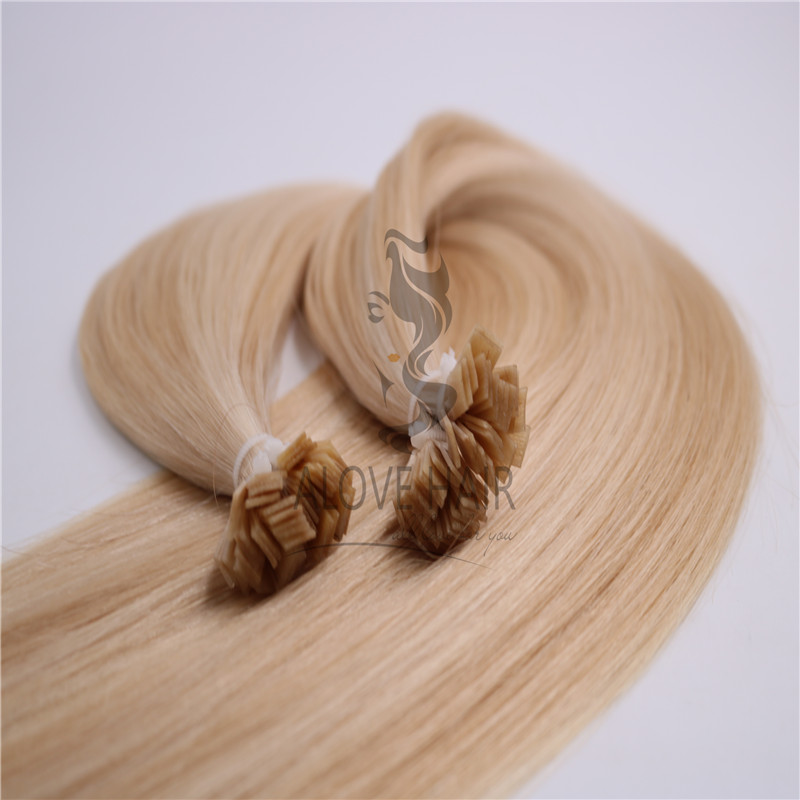 Best quality mix color flat tip hair extensions vendor 