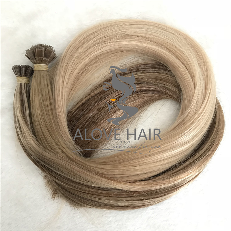 China best flat tip keratin hair extensions manufacturer