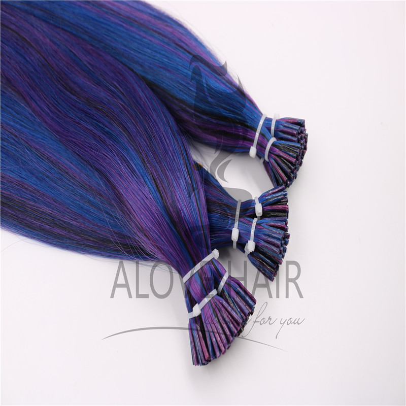 China i tip hair extensions human hair supplier