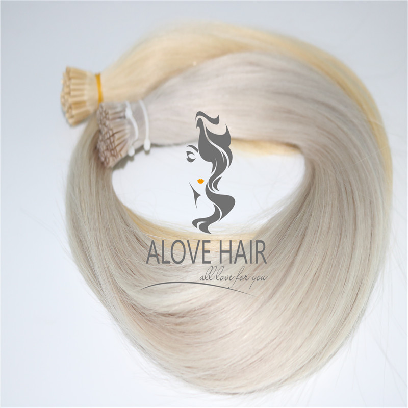 China remy i tip hair extensions manufacturer 