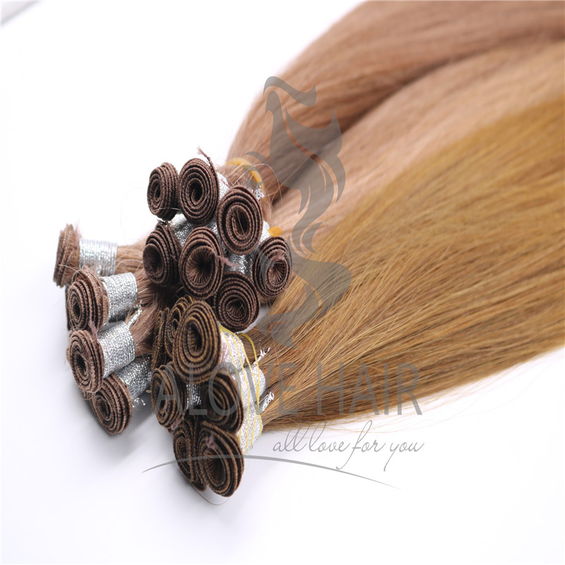 Cuticle intact remy hand tied hair extenisons florida