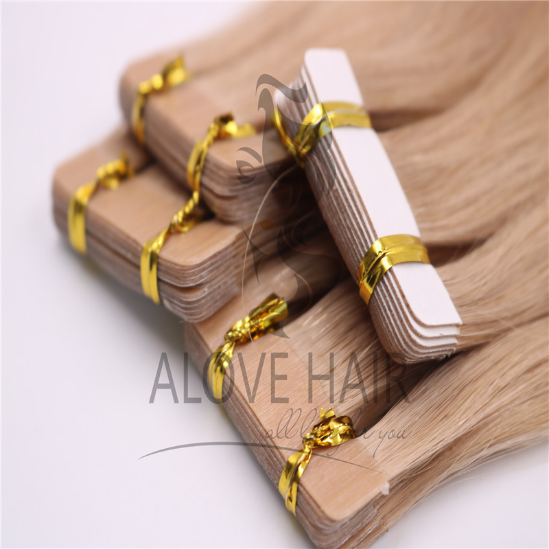 Cuticle intact remy tape in hair extensions melbourne Australia