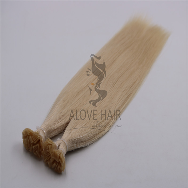 Double Drawn flat tip hair extensions uk