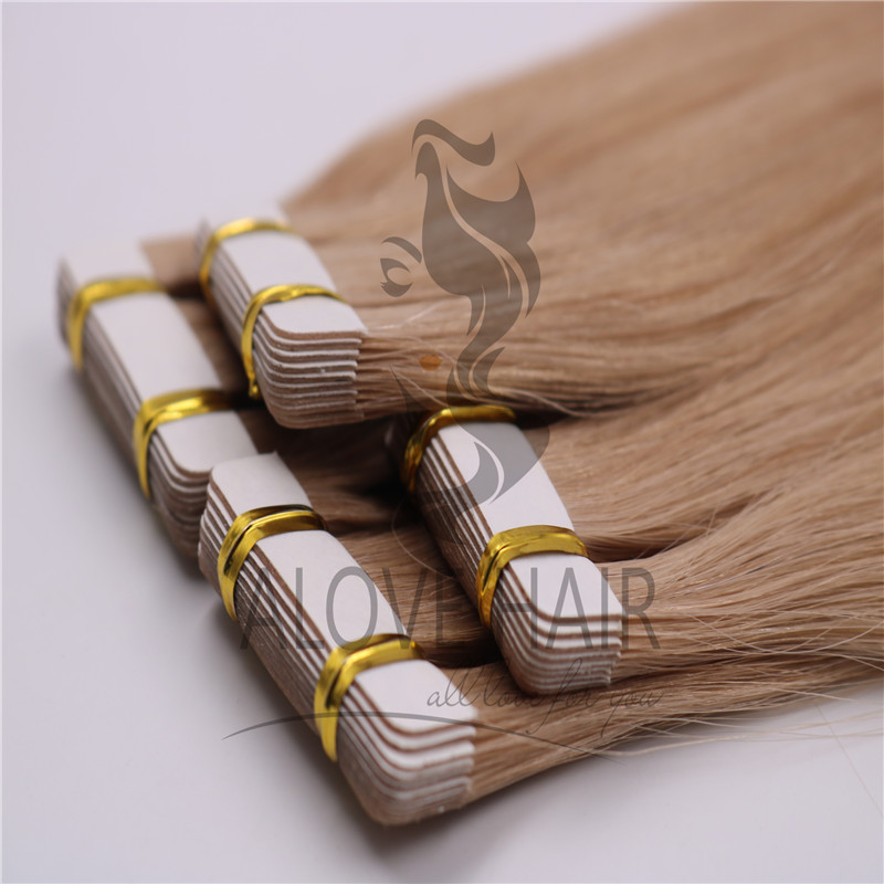 Best full cuticle tape in hair extensions for thin hair 