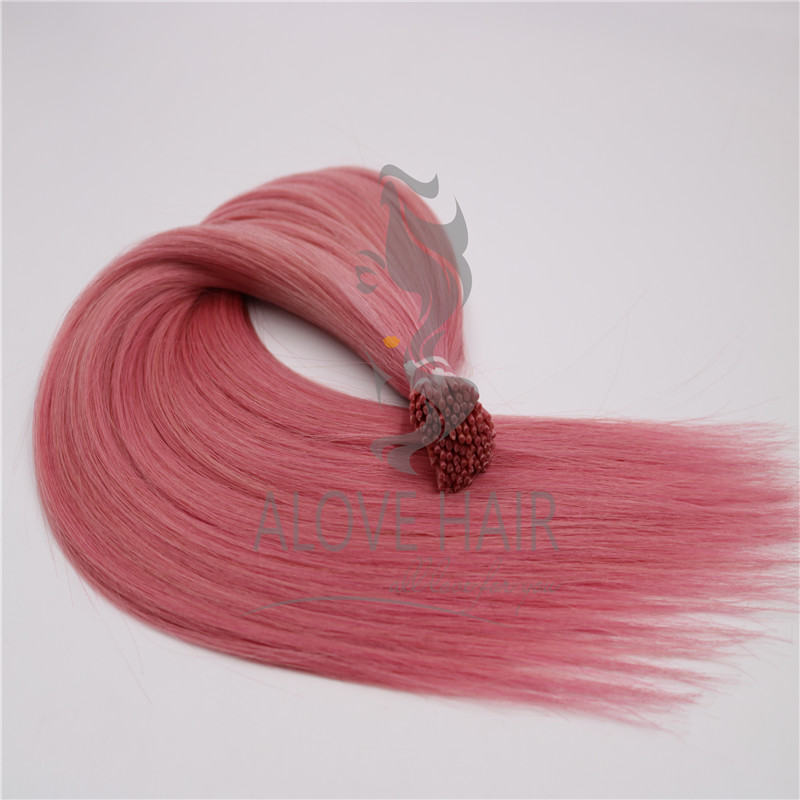 High quality pre-bonded i tip hair extensions vendor 