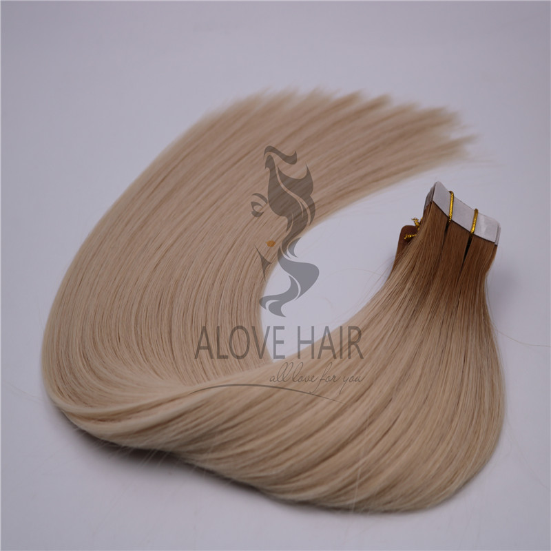 New arrival high quality best ombre color tape in hair extensions 2021 ...