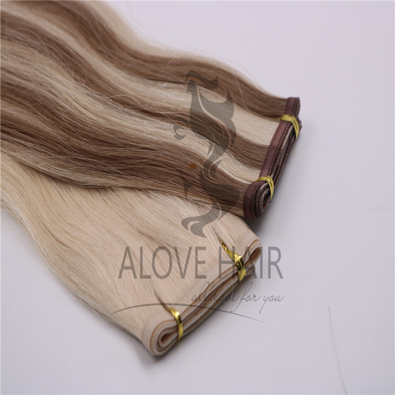 Silicone free seamless flat weft 