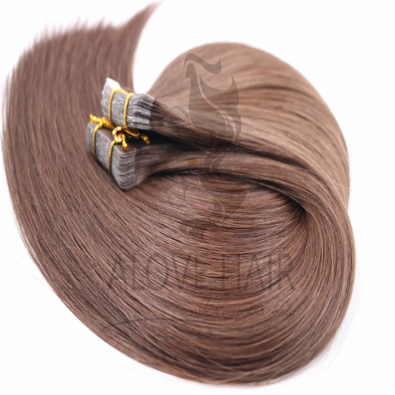 Wholesale double drawn tape extensions hair UK - Alove Hair