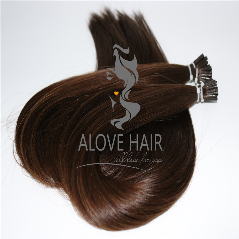 Wholesale i tip fusion hair extensions 