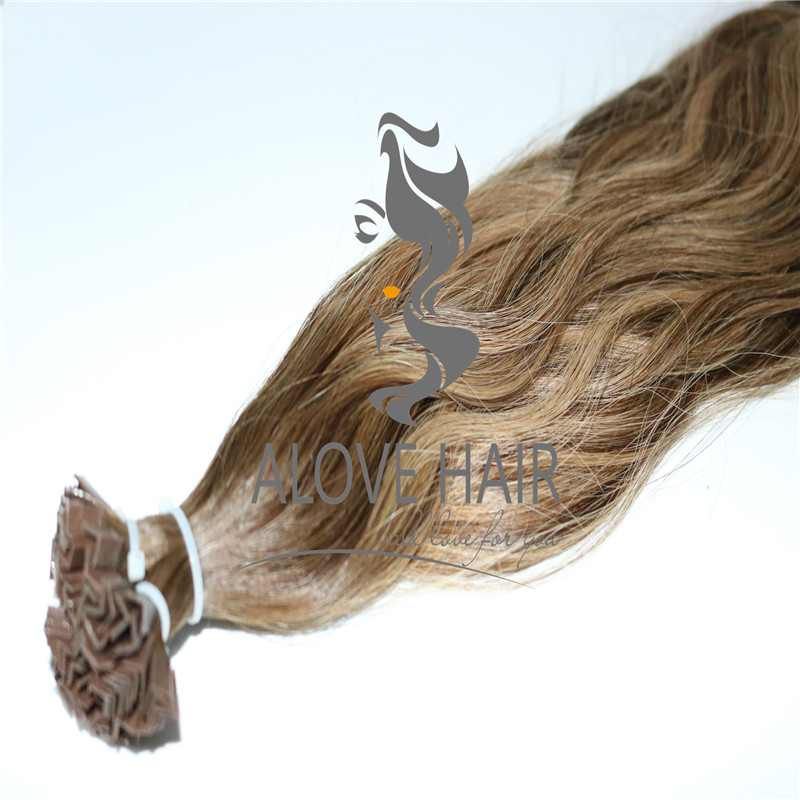 China hair products supplier wholesale keratin tip hair extensions 