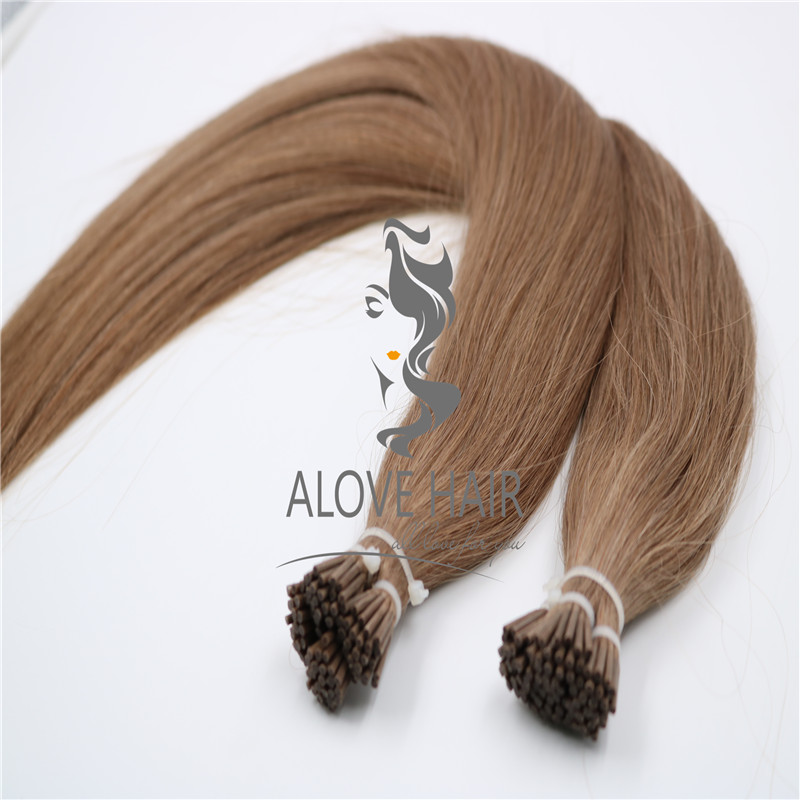 Wholesale micro link i tip hair extensions 