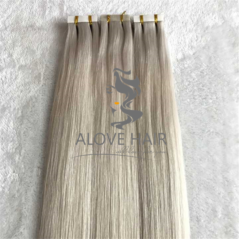 Best cuticle intact tape in hair extensions for thin hair 