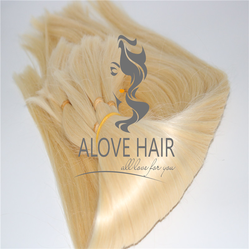 Best hand tied hair wefts wholesale