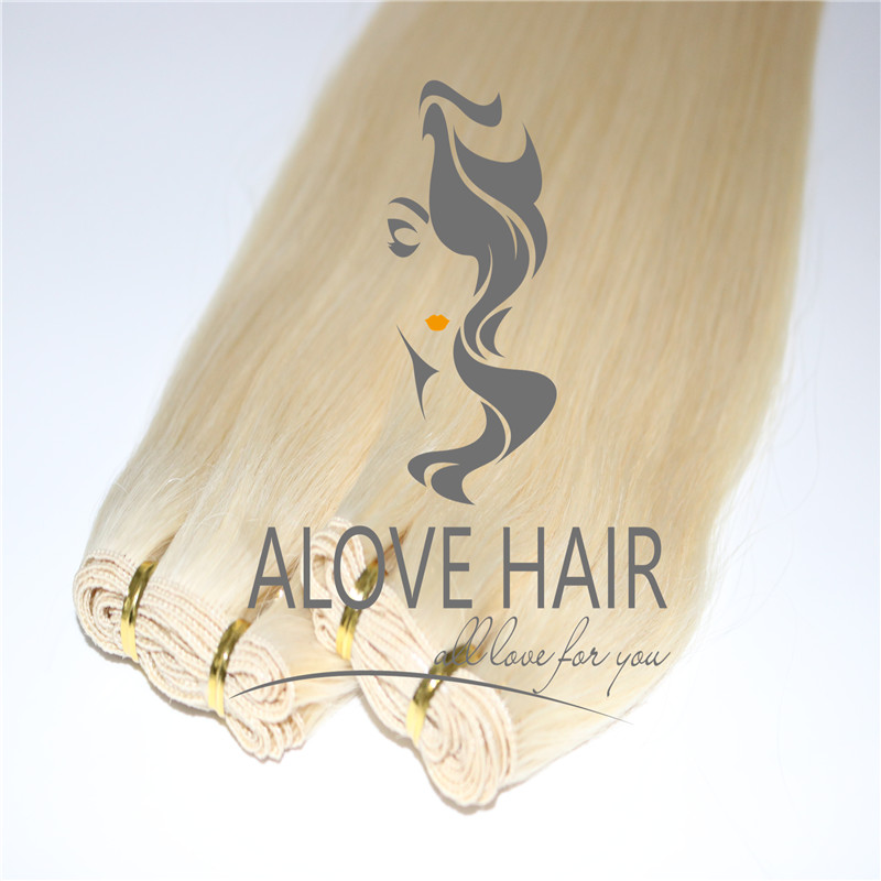 China best quality hand tied hair extensions manufacturer