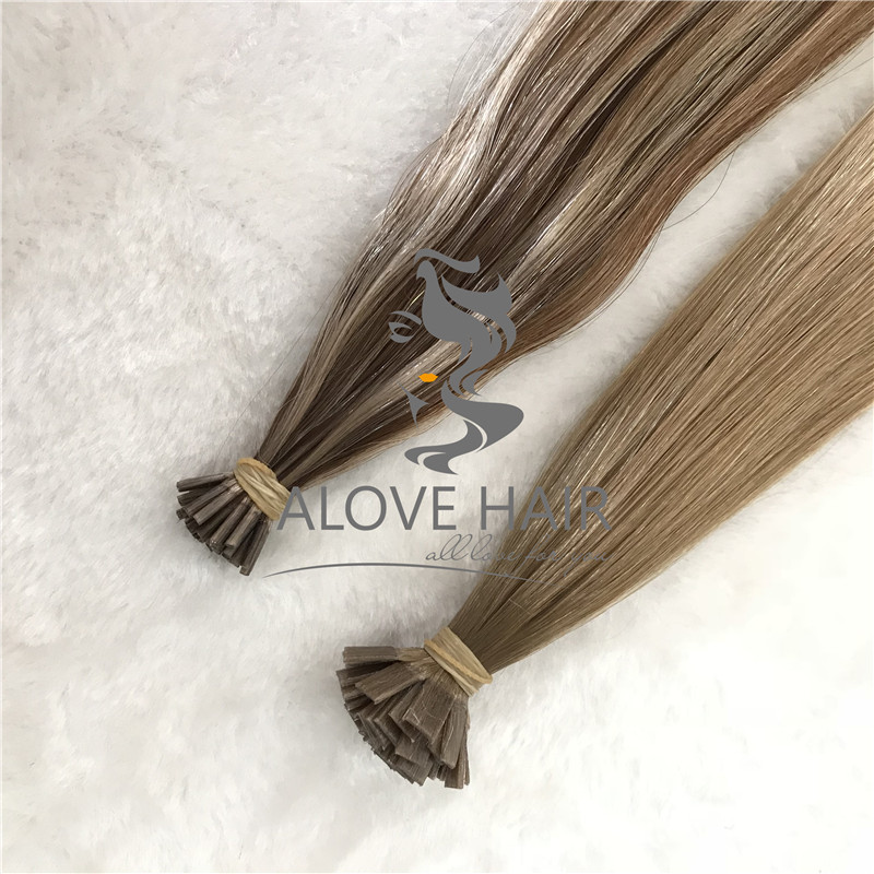 China best flat tip keratin hair extensions manufacturer