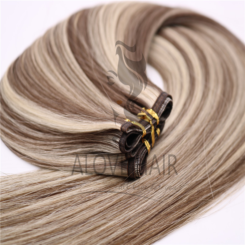 High quality flat wefts vendor 