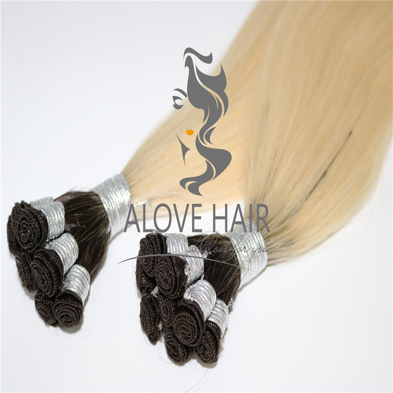 China remy hand tied wefts vendor 