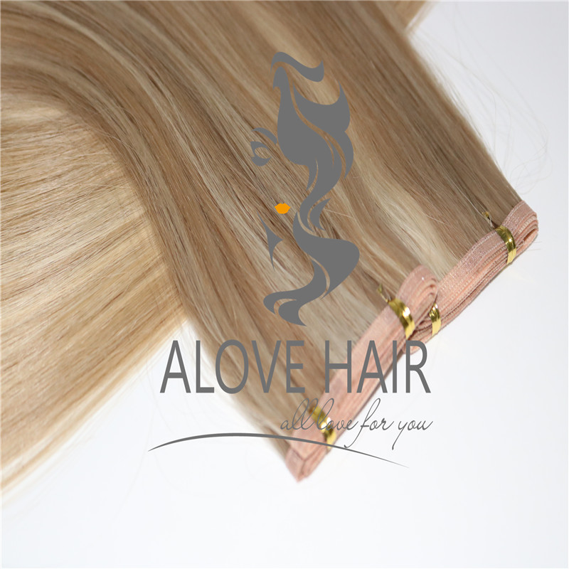 Wholesale seamless skin weft hair extensions 