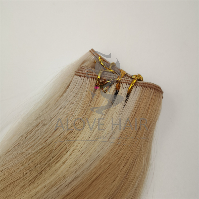 High quality cuticle intact genius weft