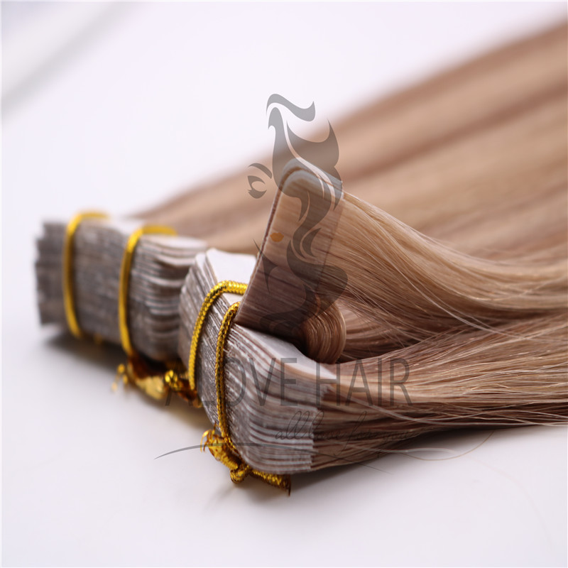 High quality double drawn tape in extensions manufacturer in China 