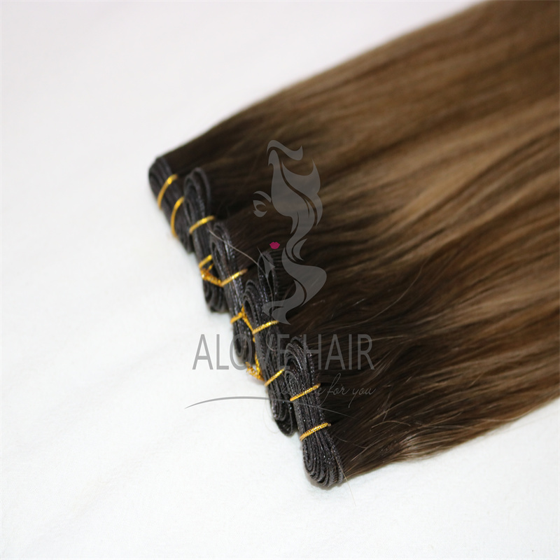 Cuticle intact genius wefts extensions