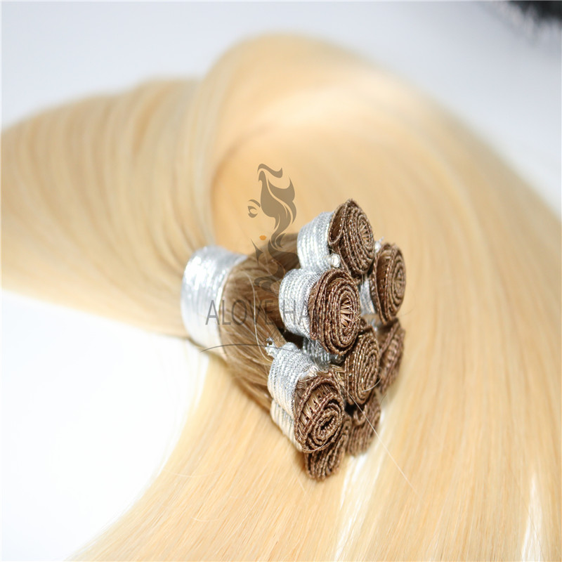 Ombre hand tied hair extensions wholesaler in China 