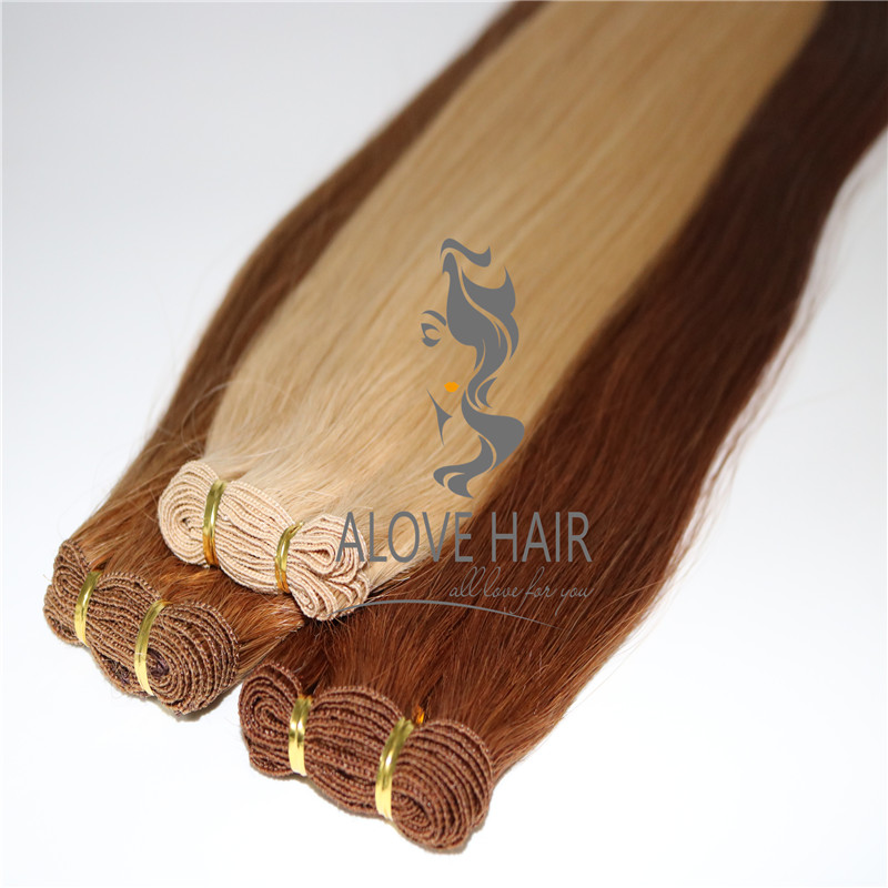 Wholesale hand tied extensions for hand tied hair education