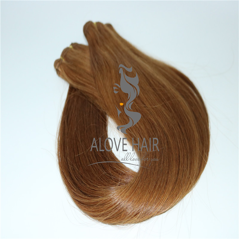 Supply #4 color hand tied extensions for hand tied extension class 