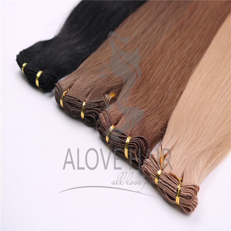 Silicone free hand tied extensions vendor 