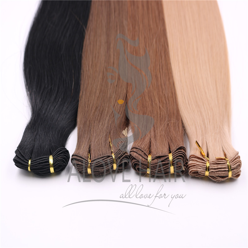 Silicone free hand tied extensions vendor 