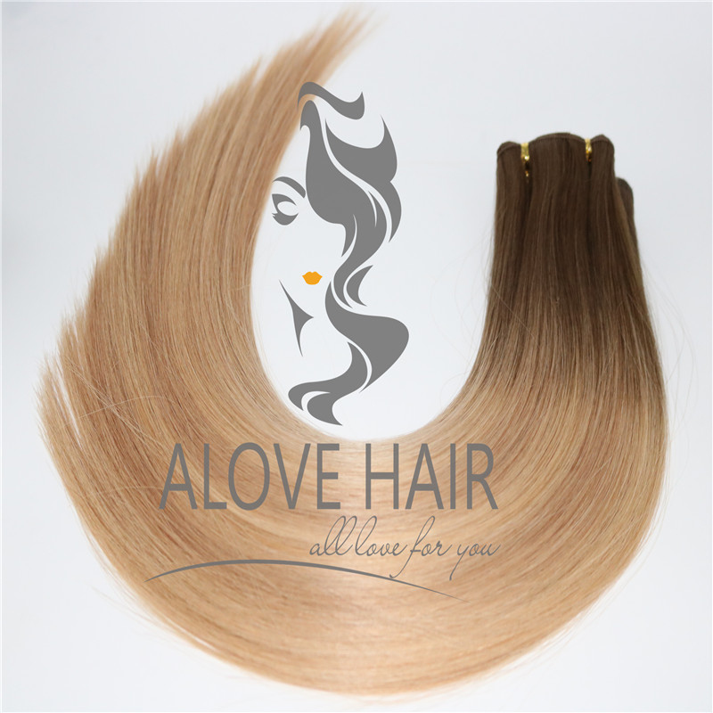 Luxury hand tied hair extensions alberta