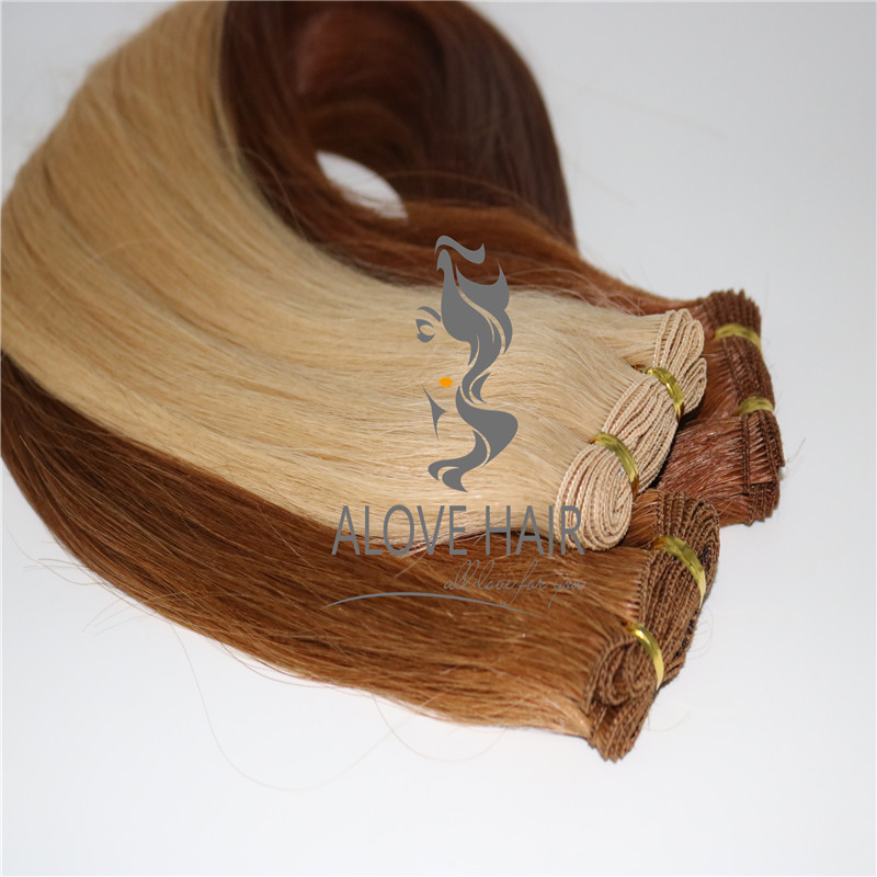 Wholesale hand tied extensions for hand tied hair education