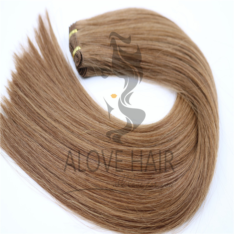 No silicone hand tied hair extensions Winnipeg