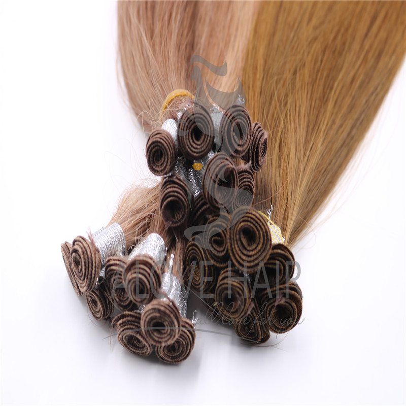 Cuticle intact remy hand tied hair extenisons florida