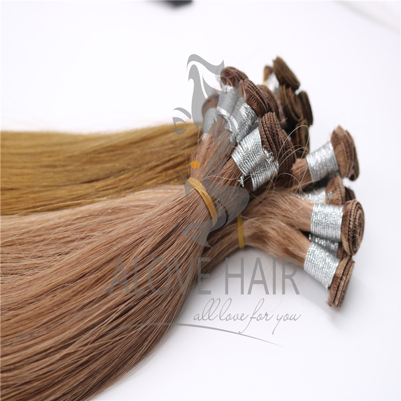 Cuticle intact remy hand tied hair extenisons florida