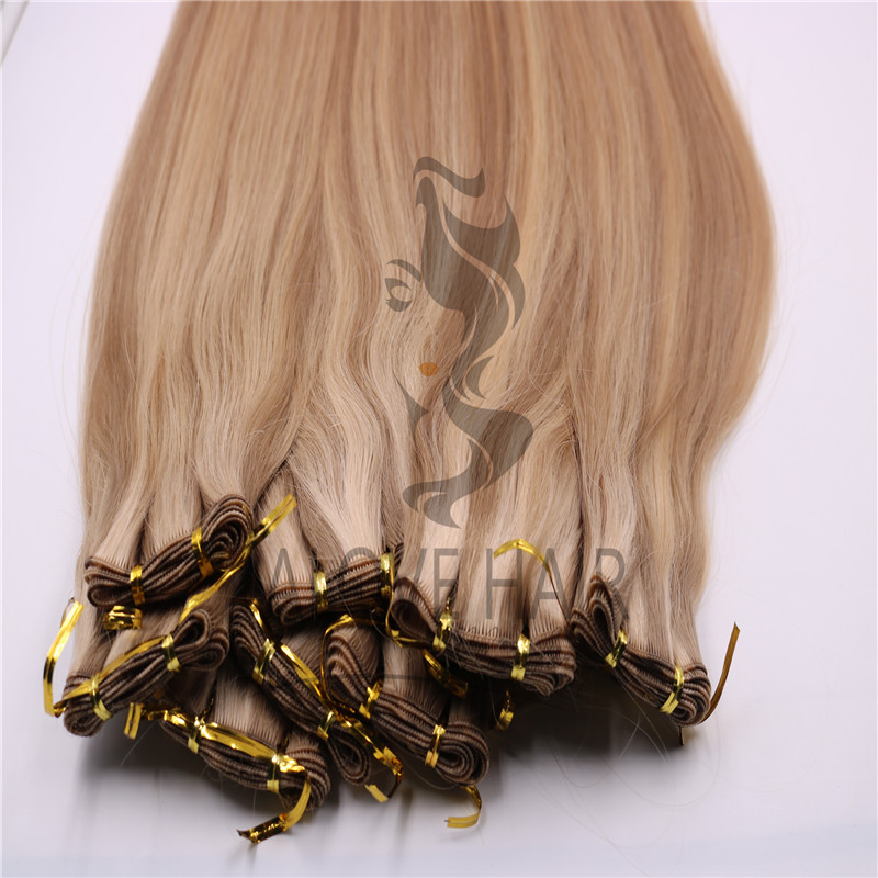 Full cuticle hand tied hair extensions specialist