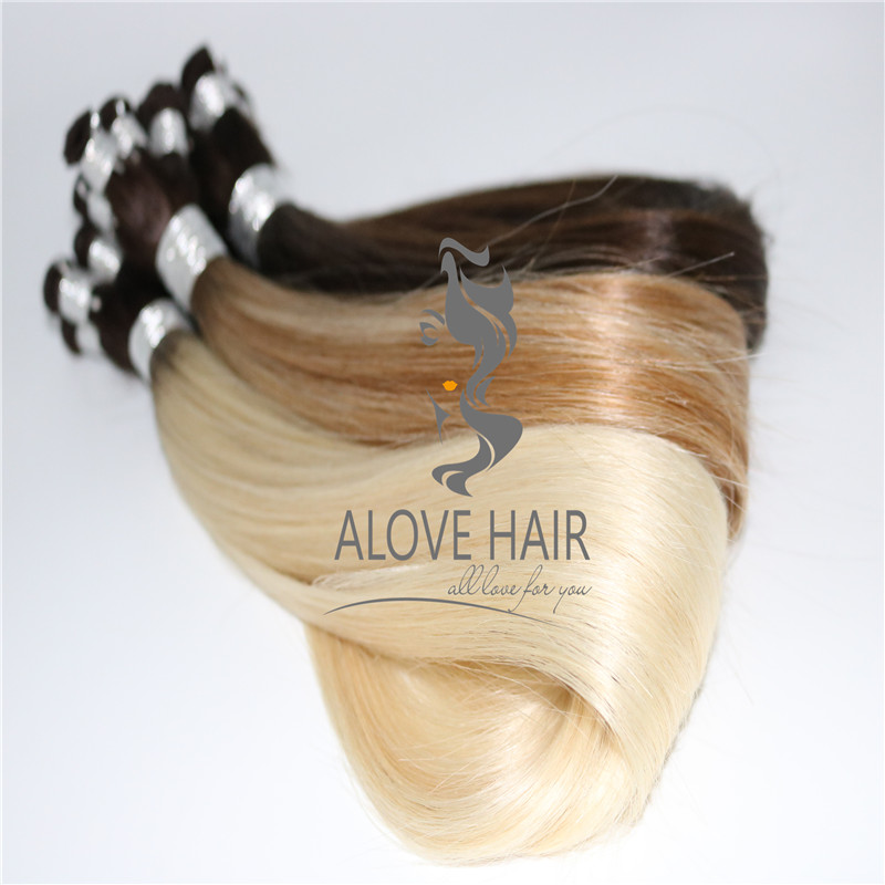 High quality hand tied human hair wefts manufacturer