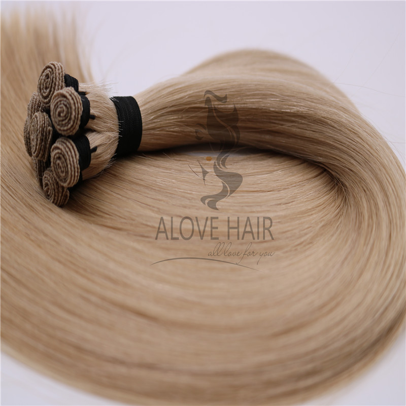 Luxury Hand Tied Weft Hair Extensions