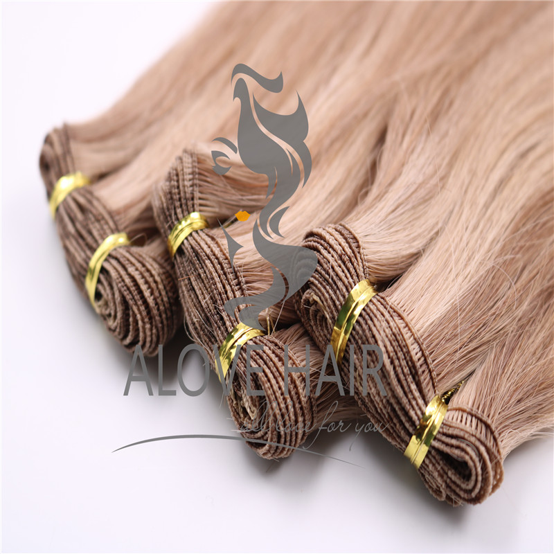 High quality hand tied weft in new york Alove Hair
