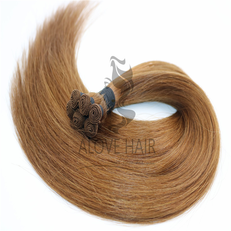 Why hand tied wefts are so popular for USA hair salon and hair stylists ?