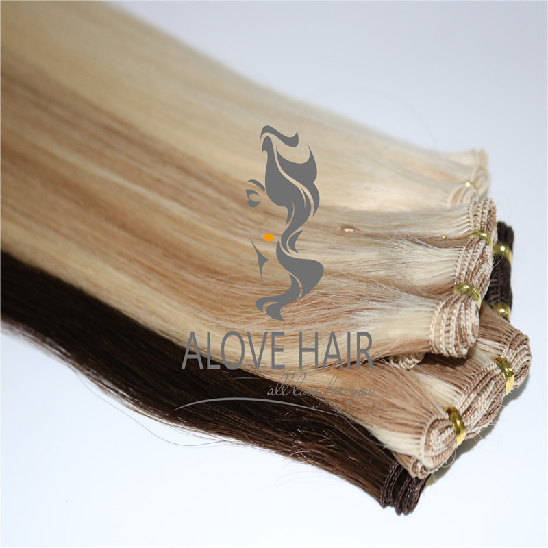 China best hand tied wefts vendor 