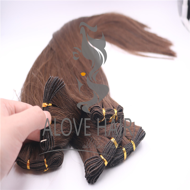 China hand tied wefts vendor wholesale hand tied weft for utah hand tied wefts class