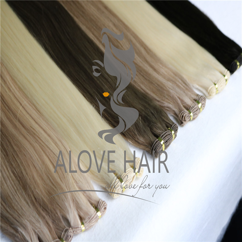 China hand tied wefts vendor service for Dallas hand tied wefts class