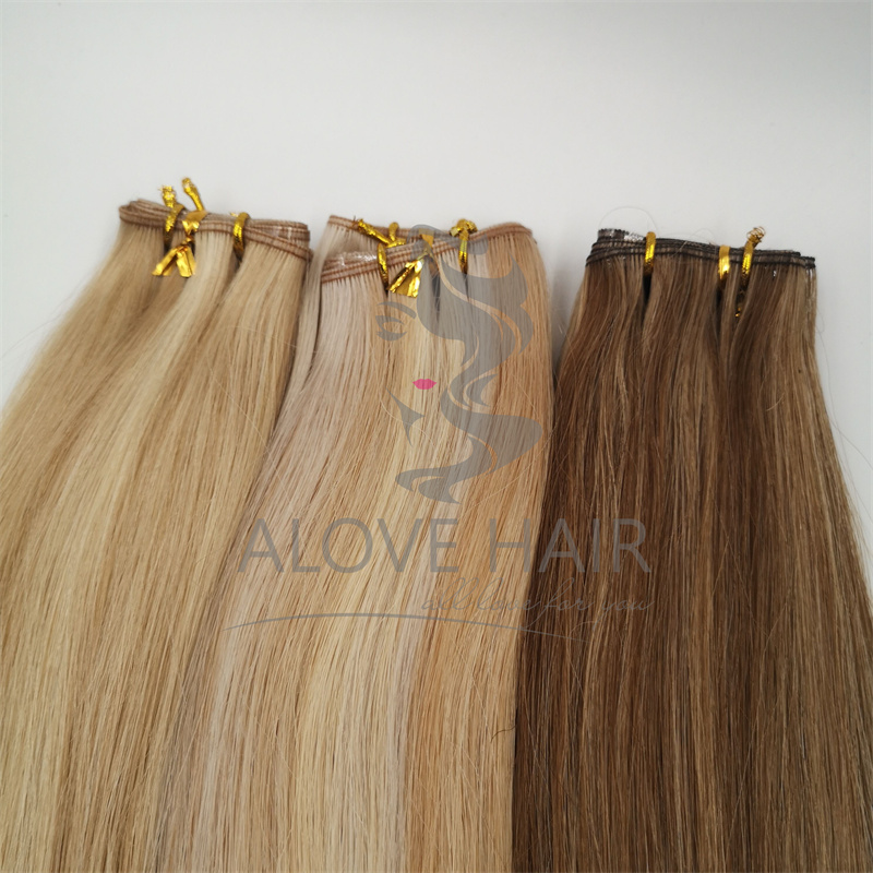 High quality cuticle intact genius weft