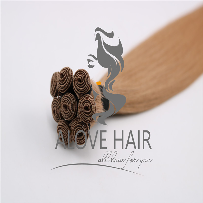 High quality cuticle intact hand tied extensions vendor in China