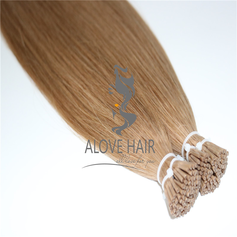 High quality No silicone i tip hair extensions uk
