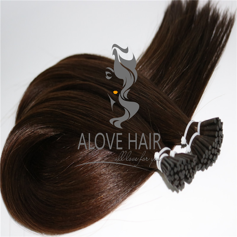 Wholesale i tip fusion hair extensions 