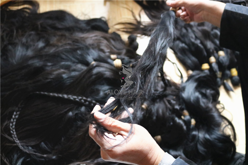 human hair extensions in china